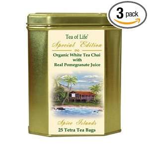 Tea Of Life Special Edition Spice Island Blend Flavor, 25 Count Tetra 