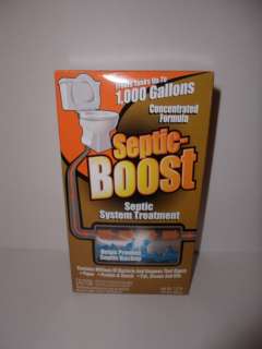 SEPTIC BOOST SEPTIC SYSTEM TREATMENT 16oz NEW  
