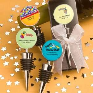   Collection wine bottle stopper favors   Holiday: Kitchen & Dining