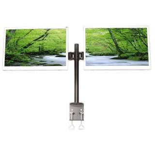 Dual/Two LCD Monitor Stand Free Standing   Up to 24 853001003002 