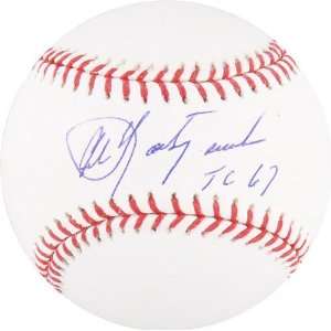  Carl Yastrzemski Autographed Baseball  Details TC 67 
