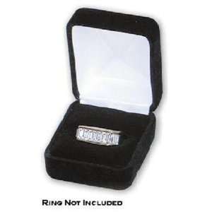  Black Velvet metal ring box: Jewelry