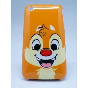  CHIP n DALE hard gel case for iphone 3G   Orange Cell 
