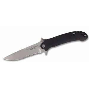  H.R.T. Rescue Knife, Magnesium Handle, ComboEdge Sports 