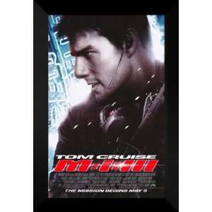  Mission Impossible III 27x40 FRAMED Movie Poster   C 