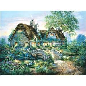  Heritage House Jigsaw Puzzle 100 Piece: Toys & Games
