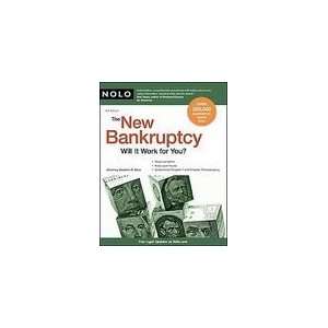  The New Bankruptcy Will It Work for You? [Paperback]  N 