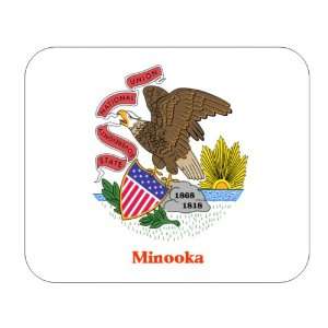  US State Flag   Minooka, Illinois (IL) Mouse Pad 