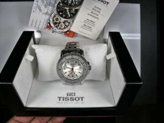 TISSOT SEA STAR 1000 A464/564 DIVING WRISTWATCH WITH ORIGINAL BOX AND 