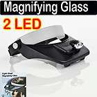 Clip On Light Magnifier 3x Sewing Fly Hobby Model Magnifying Jewelry 