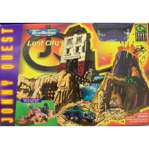  Micro Machines Jonny Quest Lost City Playset: Toys & Games