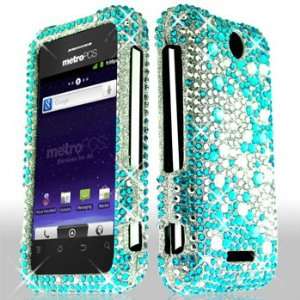 ZTE Score M X500 X 500M MetroPCS / Metro PCS Cell Phone Full Crystals 