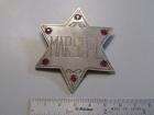 Sterling Silver Marshall Badge.  