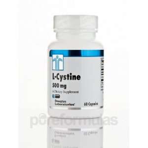  Douglas Laboratories L Cystine 500mg 60 Capsules Health 