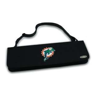  Miami Dolphins Black Metro BBQ Tote Bag: Sports & Outdoors