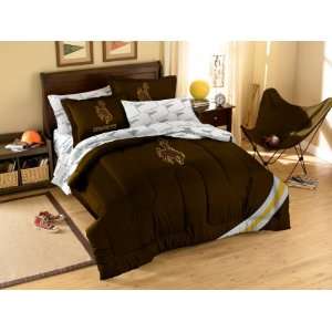  Wyoming College Full Bed in a Bag Set: Home & Kitchen