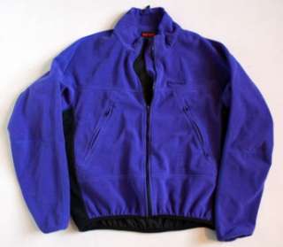 Marmot Gore Wind Stopper Fleece Jacket Sweater Purple Womens L  
