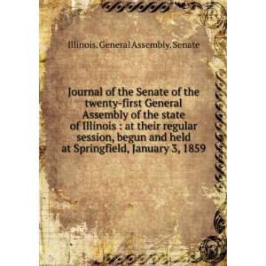  Senate of the twenty first General Assembly of the state of Illinois 