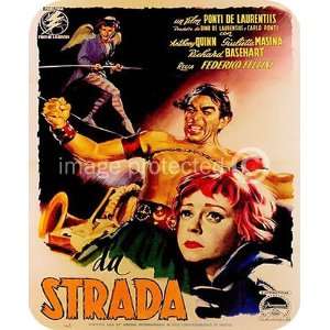  La Strada Vintage Anthony Quinn Movie MOUSE PAD Office 