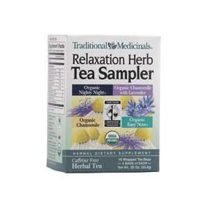 Traditional Medicinals Relaxation Herbal Tea Sampler 1 Box  