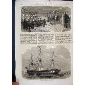   1866 Liverpool Training Ship Indefatigable Men Service