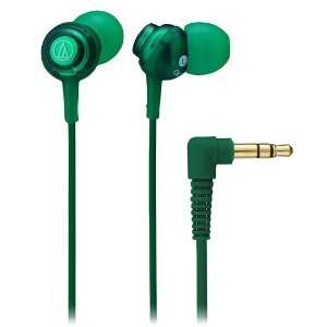  Audio Technica ATH CKL202 GR Green  Inner Ear Headphones 