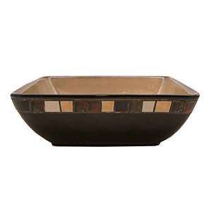  Rayware Mosaic Square Serving Bowl: Kitchen & Dining