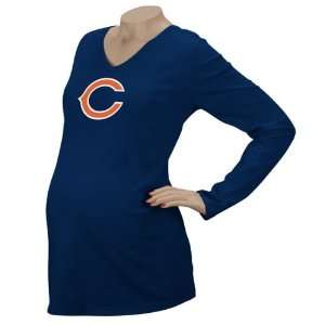  Chicago Bears Womens Maternity Logo Premier Too Long 