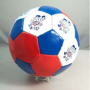   Futbol Soccer Ball   Red & Blue Goat Mascot