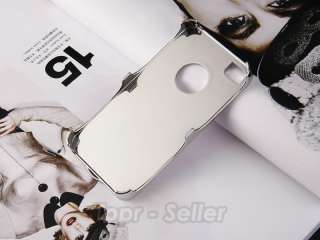Pink Luxury Bling Diamond Aluminium Case Cover iPhone 4 4S 4G + Free 