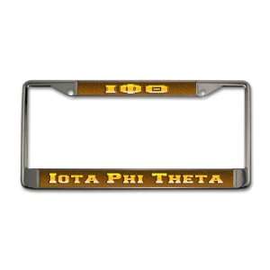  Iota Phi Theta Metal License Plate Frame 