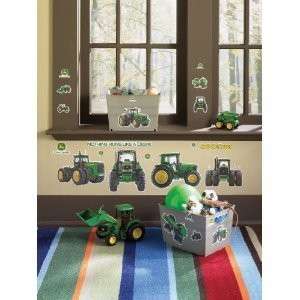Transform your room with this set of John Deere Wall Stickers. These 