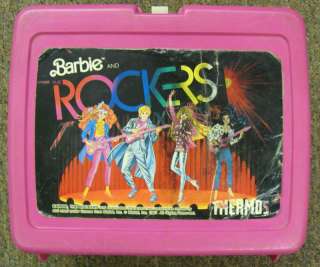 Barbie & The Rockers Vintage Lunchbox and Thermos 1987  