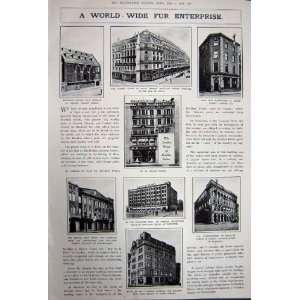  Advertisement 1922 Mappin Webb Jewellery Fur Stores