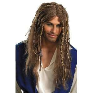    Pirates Of The Caribbean   Jack Sparrow Deluxe Wig: Toys & Games