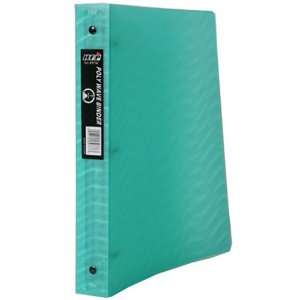  Green 1 inch Wave Design Binder   Sold individually 