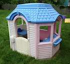 Little Tikes Patio Playhouse Pink   Child Size Kids Outdoor Play 