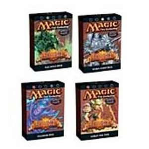  Magic the Gathering Scourge 4 Theme Deck Combo Pack 