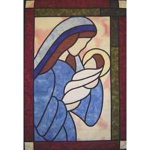  6127 PT Madonna & Child Wall Quilt by Designs by Edna 