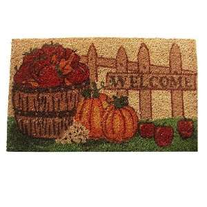  18 x 30 Harvest Welcome Doormat Patio, Lawn & Garden