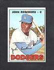 1967 Topps Baseball #365 JOHN ROSEBORO.NEA​R MINT
