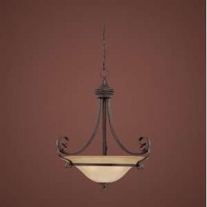  Stanton Collection 3 Light 24 English Toffee Pendant with 