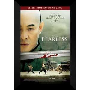  Jet Lis Fearless 27x40 FRAMED Movie Poster   Style B 