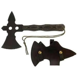  10 Of Best Quality 13 1/2 Trowing Axe W/ Lth Sht By Maxam 