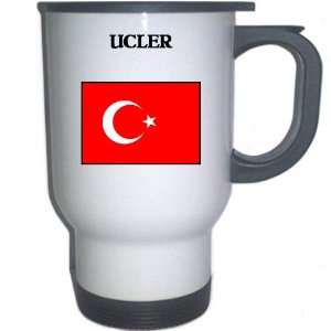  Turkey   UCLER White Stainless Steel Mug Everything 