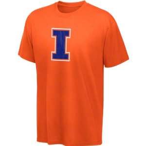  Illinois Fighting Illini Football Icon T Shirt: Sports 