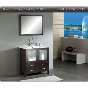   Sink Bathroom Mirror Vanity Cabinet FREE FAUCET!!: Home & Kitchen