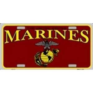  US Marines License Plate Plates Tag Tags auto vehicle car 