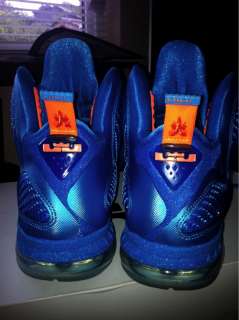   looking this is a mint pair of nike lebron james 9 s these shoes a are