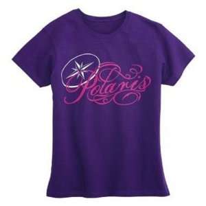  Polaris Womens Fierce Loose Fit Tee Shirt. Ellipsses Logo 